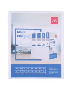 Ring Binder A4 | 2 Rings D type | 1" Deli - 5610N