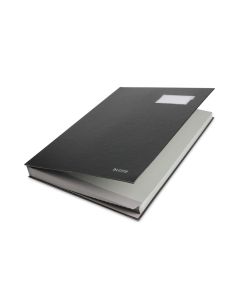 Signature Book Black Color Leitz