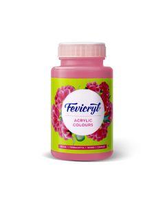 Acrylic Colors 500ml Coral Red-66 - Fevicryl