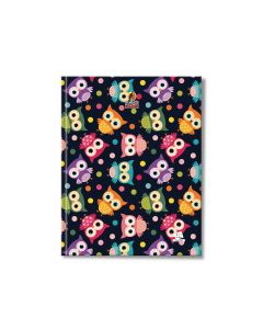 Four line Notebook 9 x 7 Hard Cover 100L Falcon 24/4