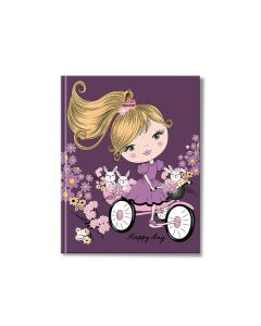 Single Line Notebook 9 x 7 Hard Cover 60L Falcon 24/5