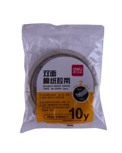 Deli Double Sided Tape, 9 mm.x 9.1 m
