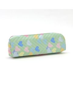 Pencil Case "Heart shape" ZLY-11 Green