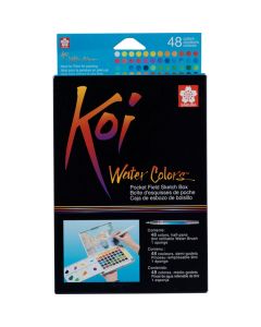 Koi Watercolor Sketchbox 48 Colors - XNCW-48N
