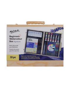 Mont Marte Beginners Watercolour Box 33pc