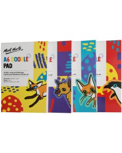 Mont Marte Kids Doodle Pad A6 100 Sheet