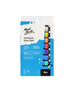 Mont Marte Oil Paint Intro Set 8pc x 18ml