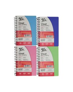Mont Marte Visual Art Diary PP Coloured Cover A6