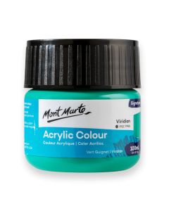 Mont Marte Acrylic Colour Paint 100ml - Viridian