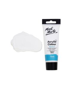 Mont Marte Studio Acrylic Paint 75ml - Titanium White