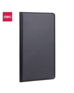 Leather cover note book 80 sheets Deli 7903