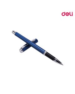 Gel Pen Bullet Tip 0.5mm Blue Deli - S8201