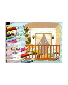 Sketch Book A4 White 20 Sheets - Sinarline - 3