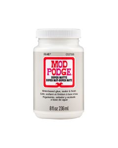 Plaid Mod PodgeSuper mat Waterbased glue & sealer 8 oz.