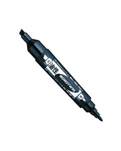 Tombow Oil-Based Double Tip Marker, Black