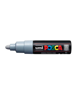 Posca Paint Marker, PC-7M Broad Bullet, Grey
