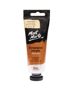 Mont Marte Dimension Acrylic 75 ml - Naples Yellow