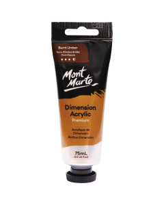 Mont Marte Dimension Acrylic 75 ml - Burnt Umber