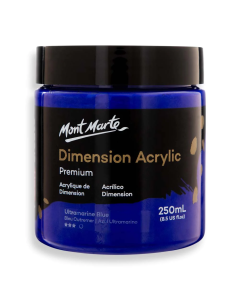 Mont Marte Dimension Acrylic 250 ml - Ultramarine Blue