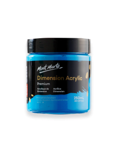 Mont Marte Dimension Acrylic 250 ml - Monastral Cerulean