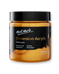 Mont Marte Dimension Acrylic 250 ml - Gold