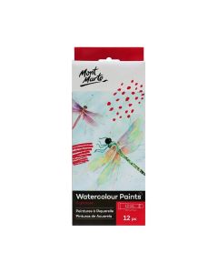 Mont Marte Watercolour Paints 12pc x 12ml