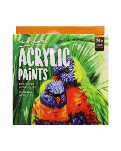 Mont Marte Acrylic Paints 24pc x 12ml