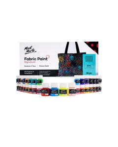 Mont Marte Fabric Paint Set 36pc x 20ml
