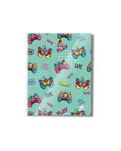 Single Line Notebook 9 x 7 PVC 100L Falcon 24/1