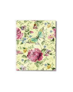 Single Line 100 Sheets NoteBook PVC - 22 X 16 CM - 04