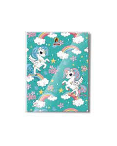 Single Line Notebook 9 x 7 PVC Falcon 60L 24/3