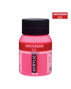 Acrylic Paint 500ml - Reflex Rose 384 - 17723842 Amsterdam