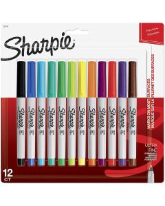 Sharpie Ultra Fine Point Permanent Marker 12 Pieces