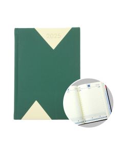 2025 A5 Daily Diary - Double Green Joint Pasting
