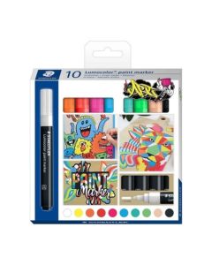 Staedtler LumocolorÂ® paint marker 349 - Set of 10