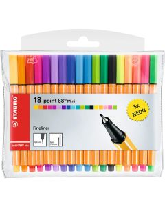 Stabilo Point 88 Mini Set of 18 -N2