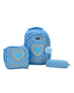 Gloddy Bird School Bag - 12808-3 Love Me - Blue