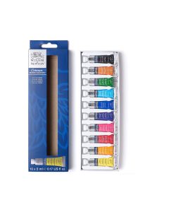 Winsor & Newton Cotman Watercolor Paint Set, 10x5ml