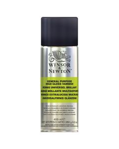 Winsor & Newton All-Purpose Aerosol Varnish, 400ml Gloss