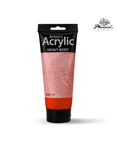 Acrylic Color 200ml 324 Vermillion - Phoenix
