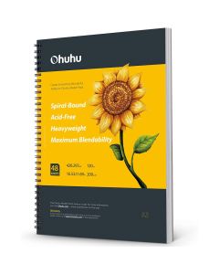 Ohuhu XL A3 Sketchbook, 16.5"Ã—11.7", 120LB/200GSM, 48 Sheets