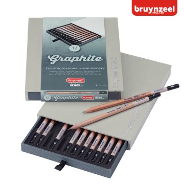 Graphite Box 12 Graphite Bruynzeel