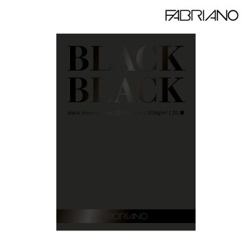Black Sheets Drawing Pad A4 Fabriano - 19100390