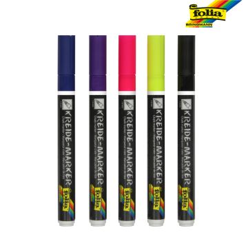 Kreide Chalk Markers Set of 5 Neon Lights Kreide Chalk Markers Set of 5 Neon Lights