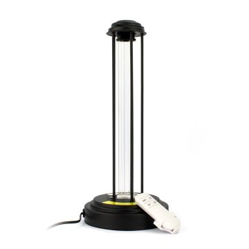 UV Germicidal Lamp Light Sanitizer 38W Black
