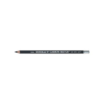 Generals Carbon Sketch Drawing Pencil,Soft Black