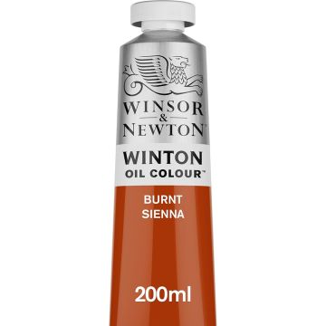 Winton Oil Colors, 200ml Burnt Sienna