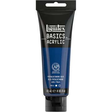 Liquitex Basics Acrylic 118ml Phthalocyanine Blue