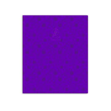 Single Line Book 10x8" Transparent Purple 100/S PVC Falcon