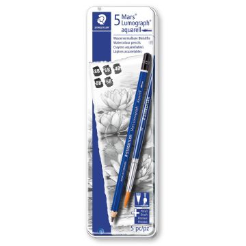 Staedtler Mars Lumograph Aquarelle Set of 5